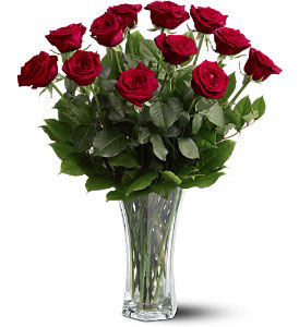 12 red roses delivered london